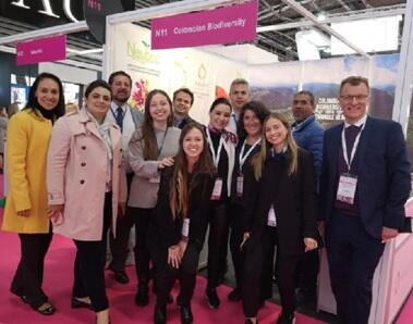 Colombian Companies, BSOs and SIPPO experts at InCosmetics Trade Fair 2019